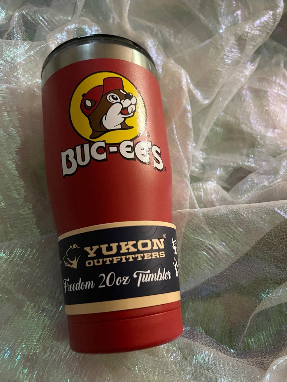Yukon Outfitters Buc-ee's Red 20oz Tumbler